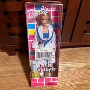 Vintage original 1998 NIB Mattel Barbie Bath Boutique Doll